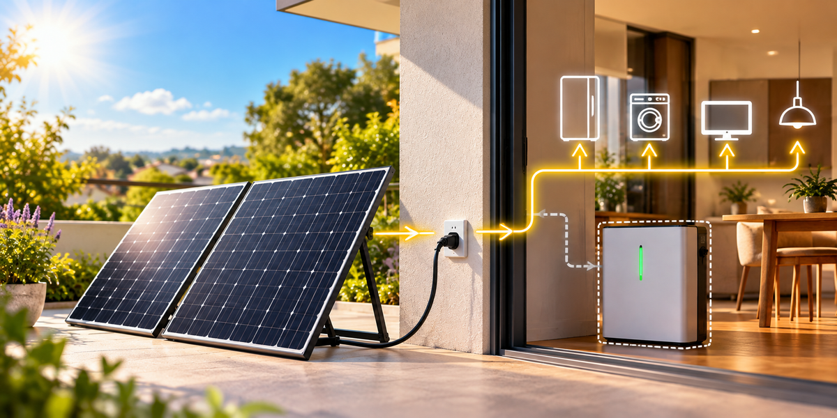 Do You Need a Battery with Plug-In Solar Panels?